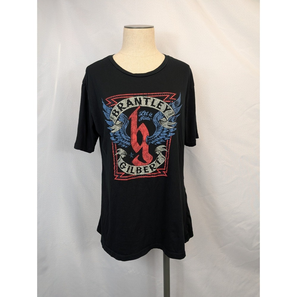 Brantley Gilbert T-Shirt Men's XL‎ Let It Ride Band Concert Country Music Tee